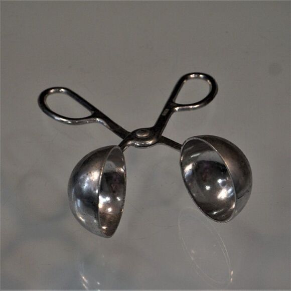 Vintage Aluminum Meatball Maker Cookie Dough Melon Baller Scoop Taiwan - Picture 6 of 6